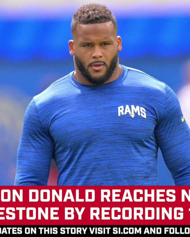 092622-Aaron Donald 100 Sacks